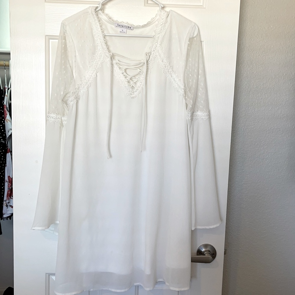 White dress